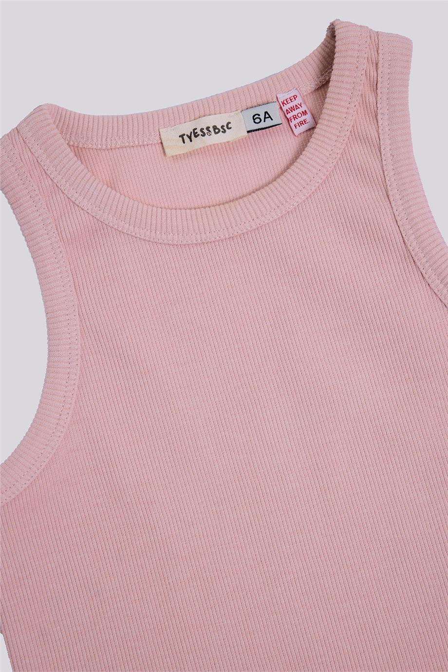 Tyess Basic Kız Çocuk Pembe AtletTyess Basic Kız Çocuk Pembe Atlet