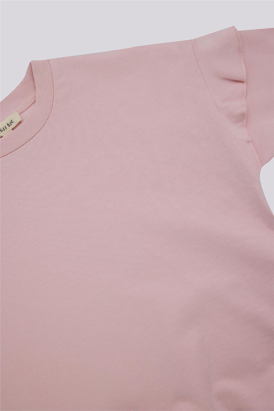 Tyess Basic Kız Çocuk Pembe SweatshirtTyess Basic Kız Çocuk Pembe Sweatshirt