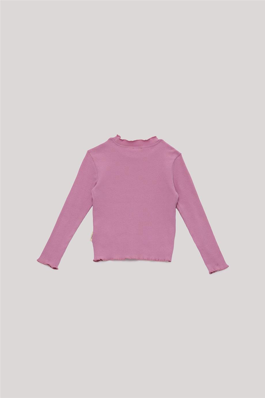 Tyess Basic Kız Çocuk Pembe T-Shirt