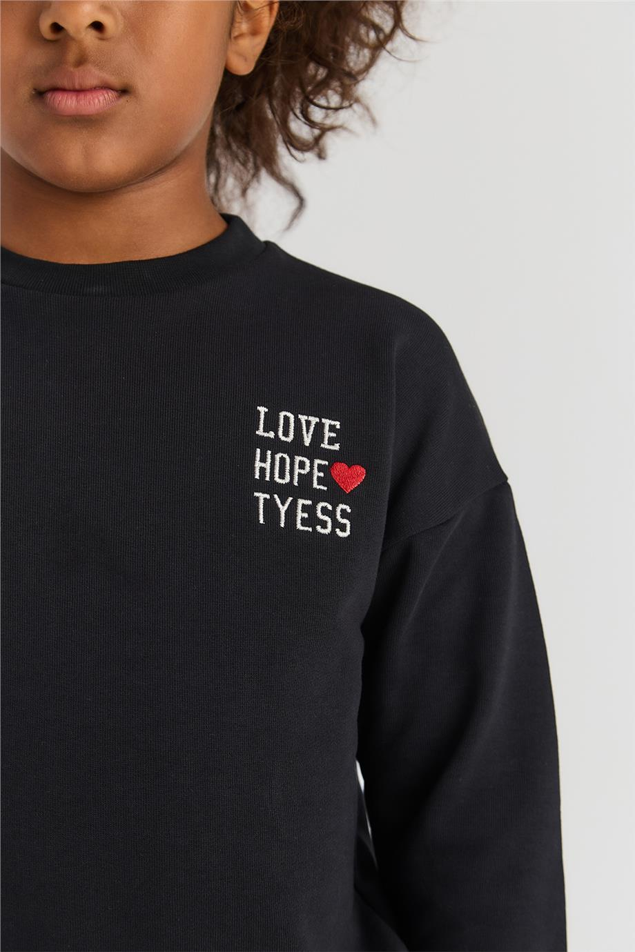 Tyess Basic Kız Çocuk Siyah Eşofman TakımTyess Basic Kız Çocuk Siyah Eşofman Takım