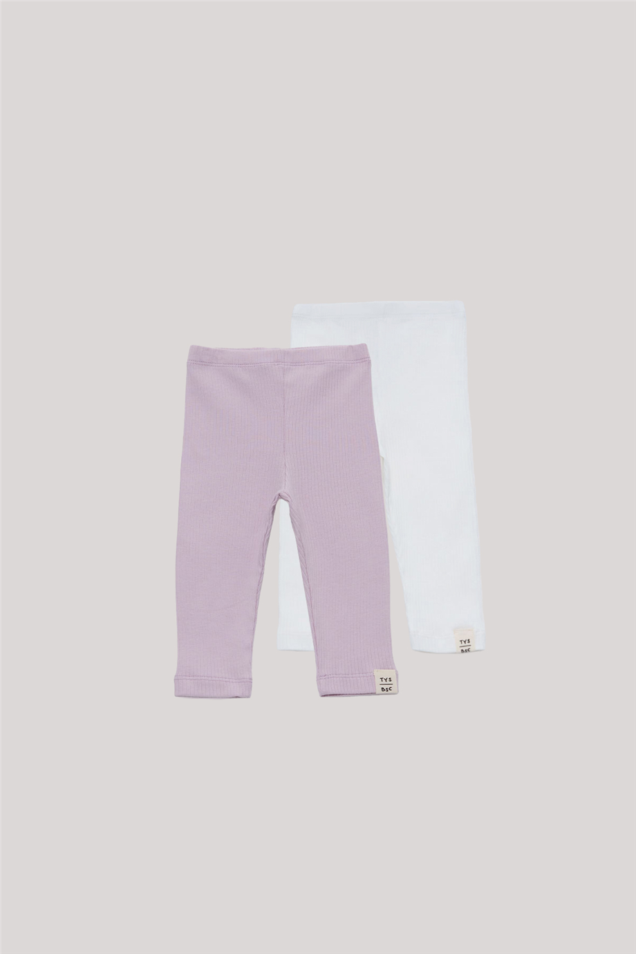 Tyess BSC Baby Girl Ecru-Lilac Tights SuitTyess BSC Baby Girl Ecru-Lilac Tights Suit