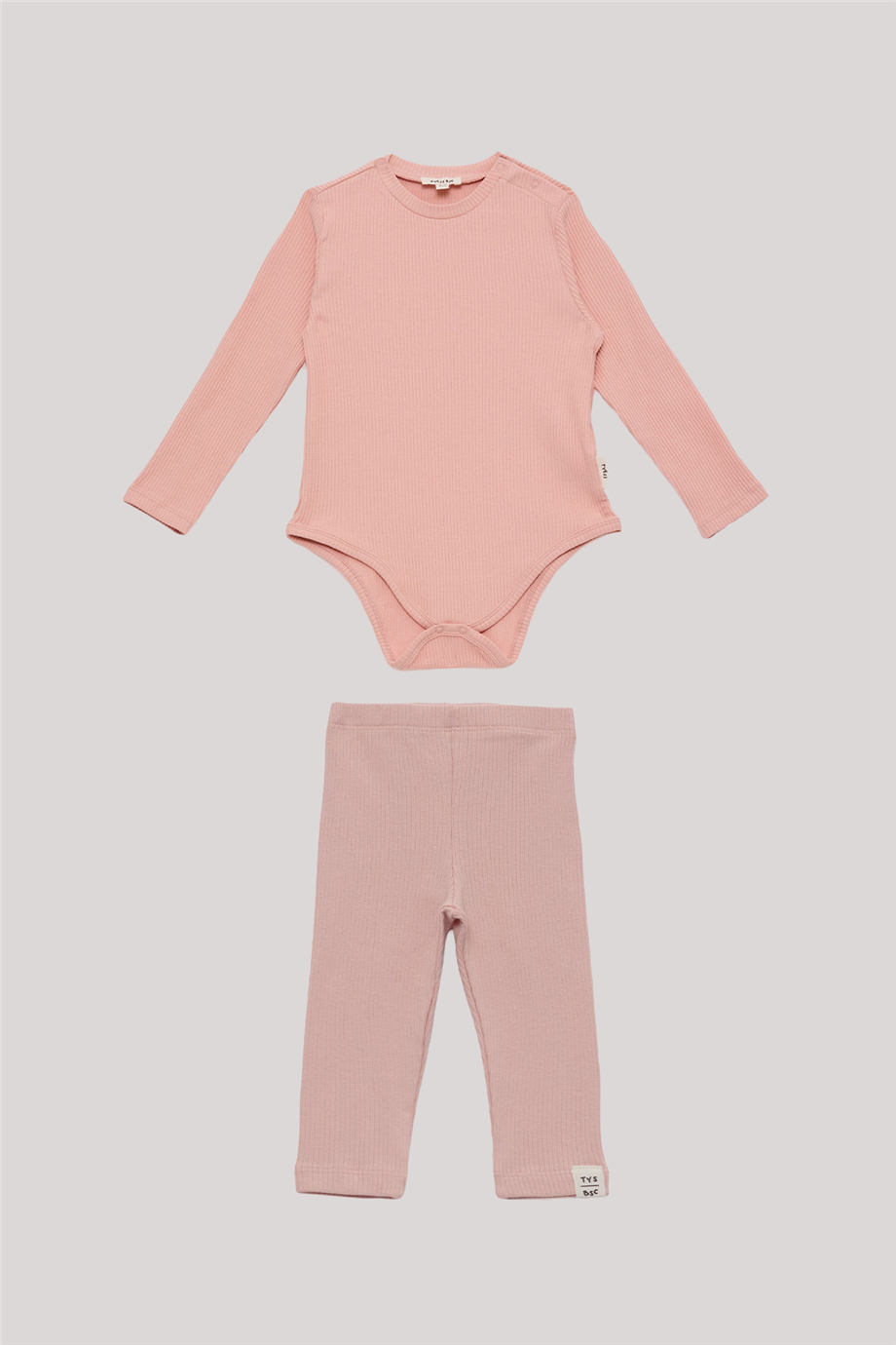 Tyess BSC Baby Girl Salmon Tights SuitTyess BSC Baby Girl Salmon Tights Suit