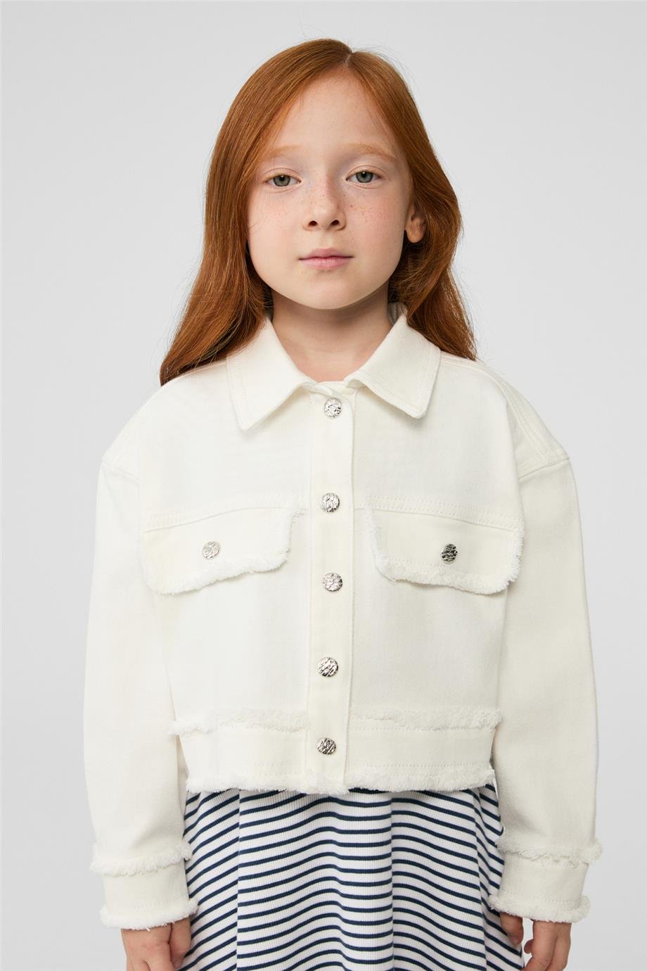  Girl White Jacket Girl White Jacket