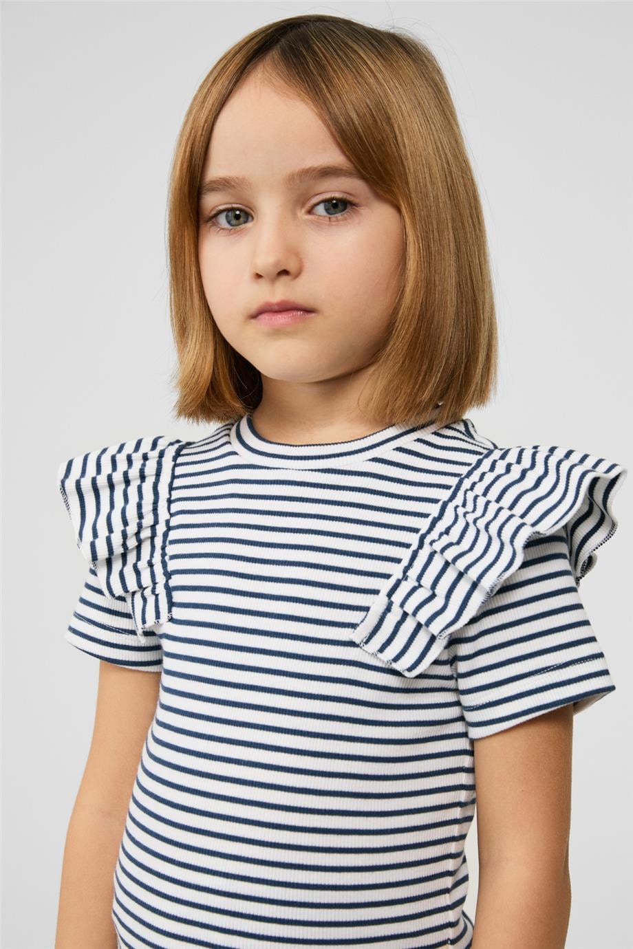  Girl Striped Tshirt  Girl Striped Tshirt 