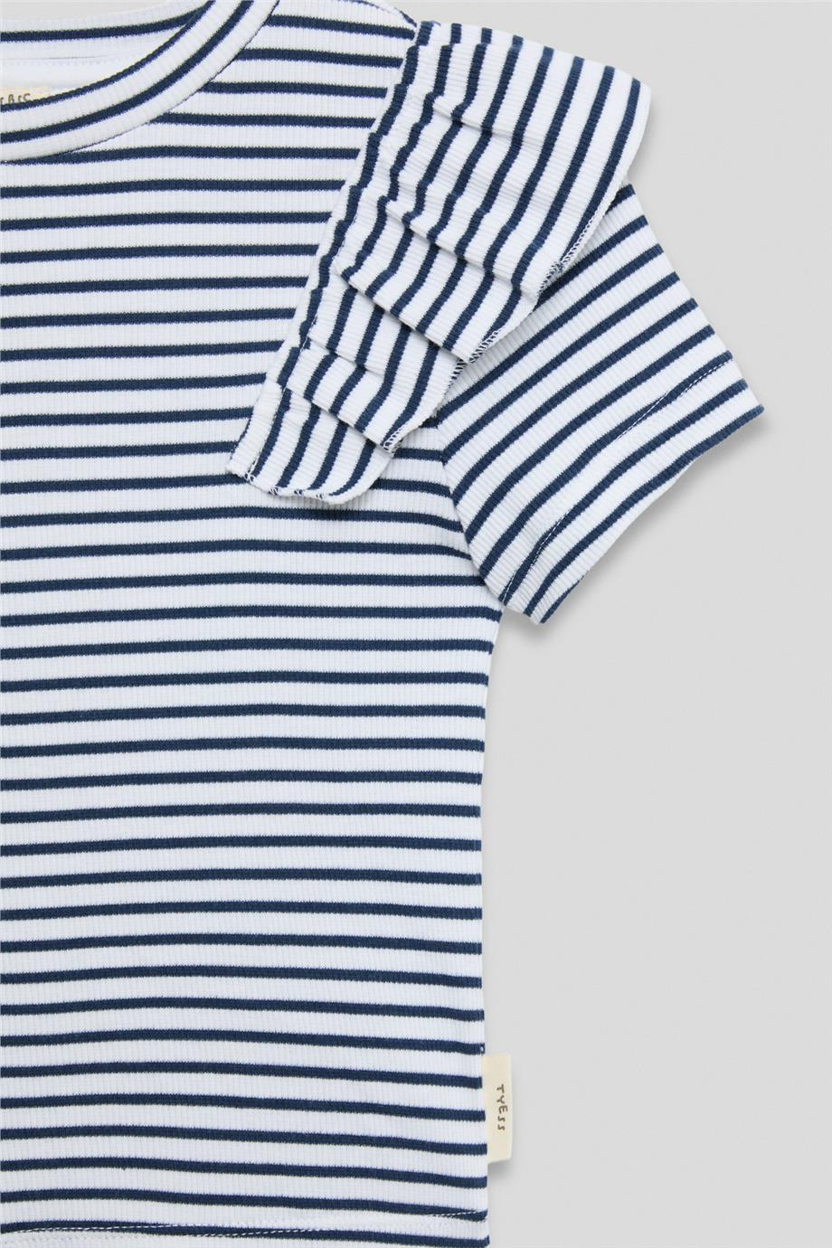  Girl Striped Tshirt  Girl Striped Tshirt 