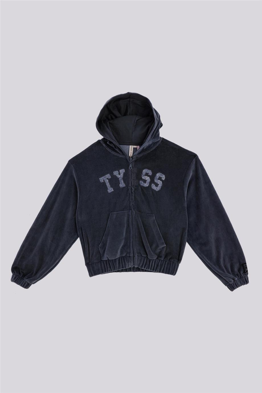 Tyess Kız Çocuk Antrasit Eşofman ÜstüTyess Kız Çocuk Antrasit Eşofman Üstü