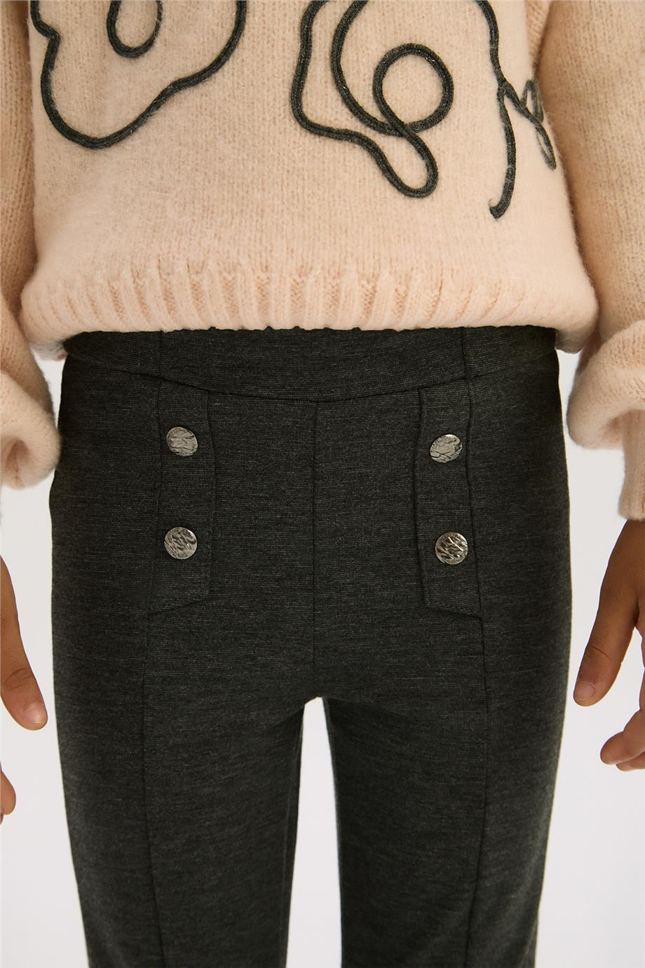 Tyess Girl Anthracite TrousersTyess Girl Anthracite Trousers