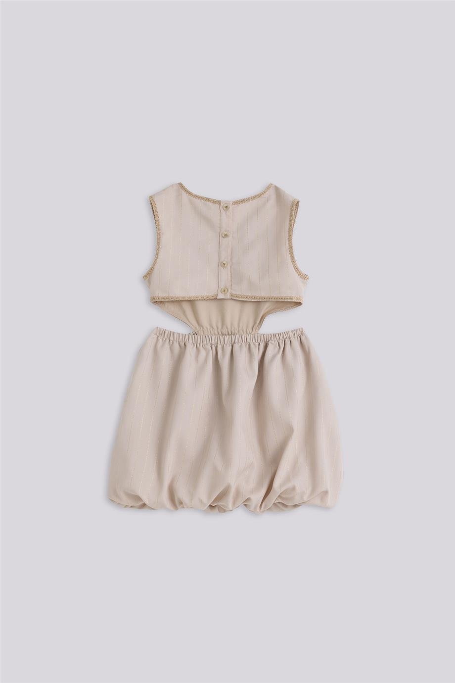 Tyess Girl Beige DressTyess Girl Beige Dress