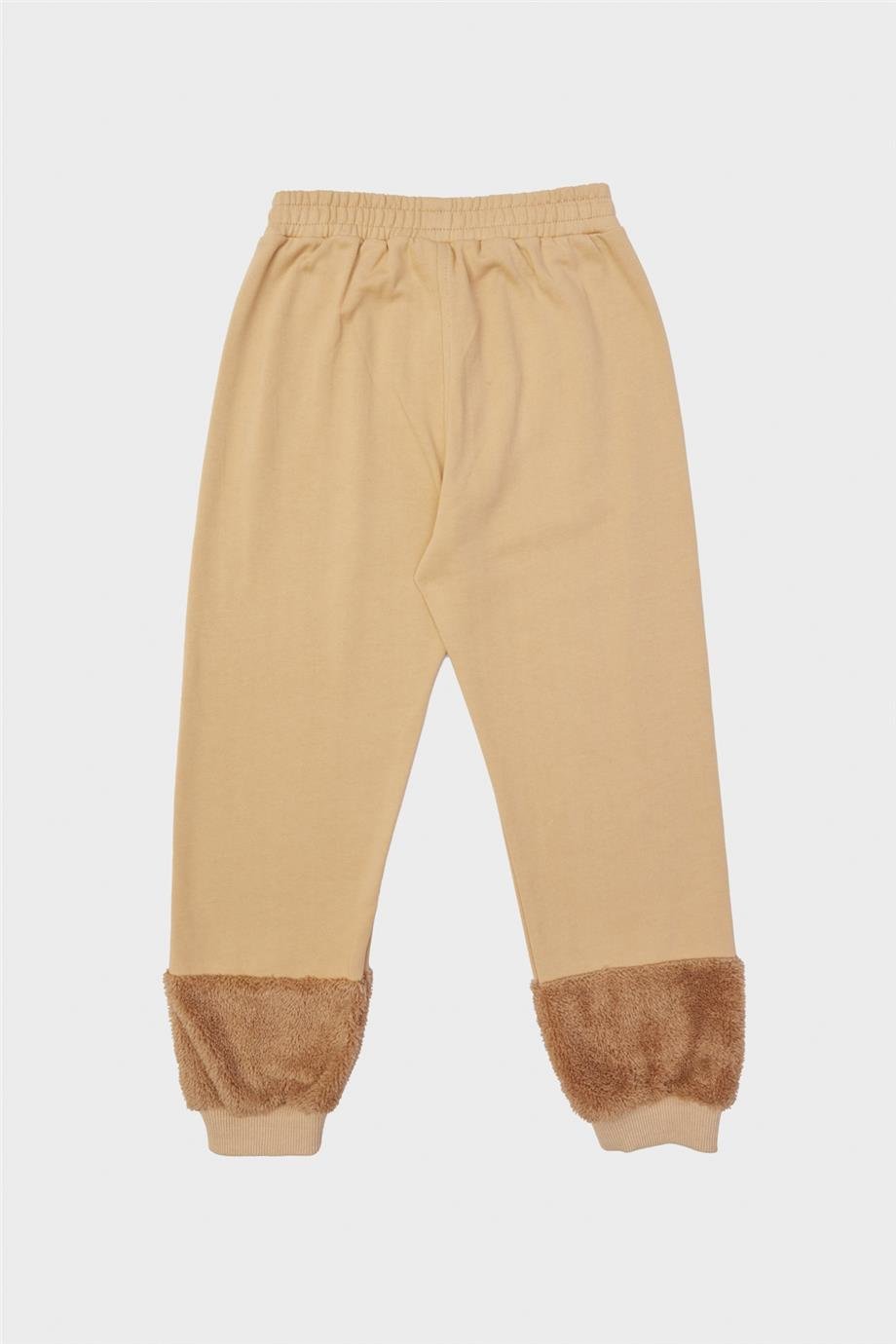 Tyess Kız Çocuk Bej Eşofman Altı