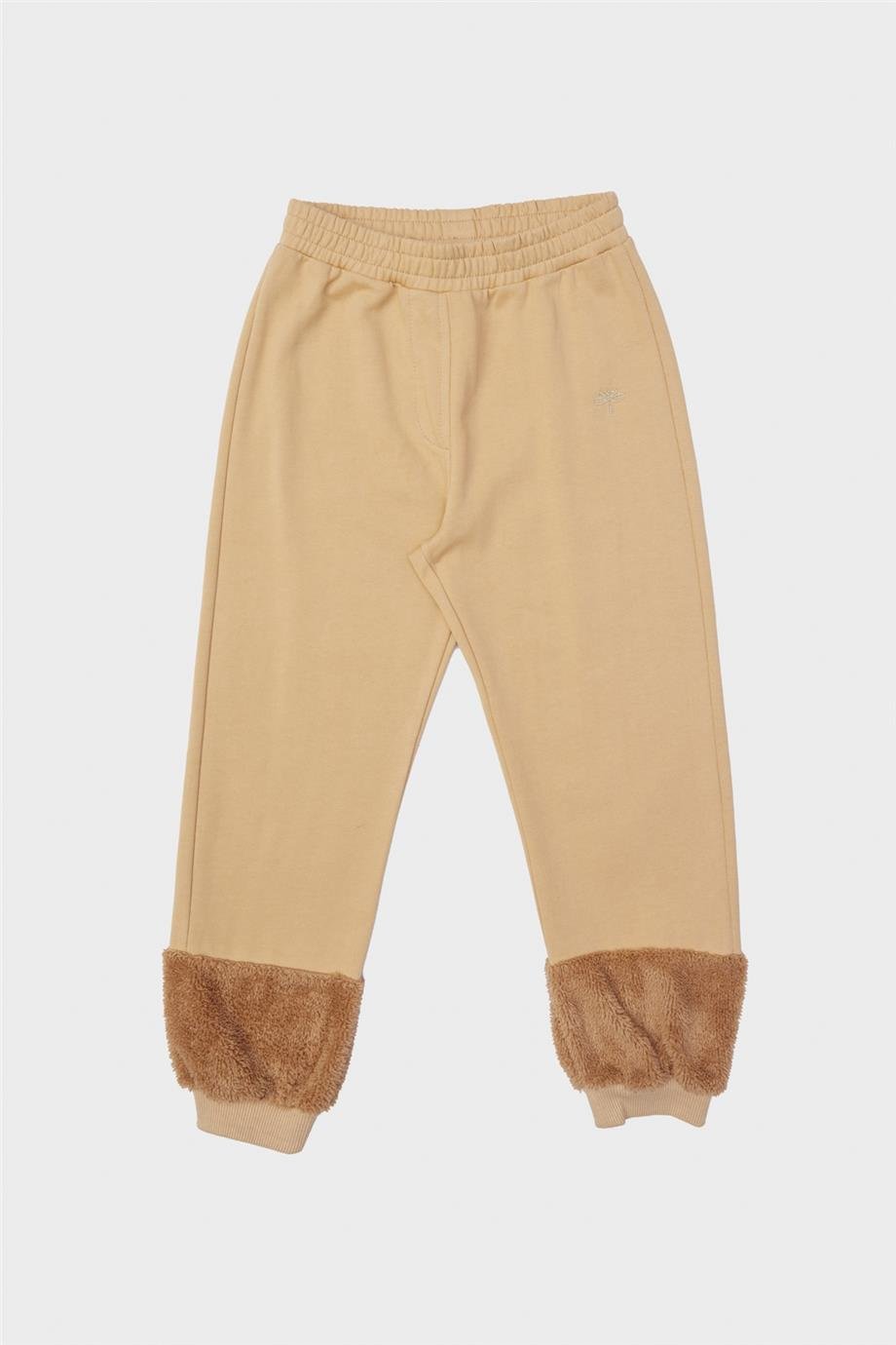 Tyess Kız Çocuk Bej Eşofman Altı