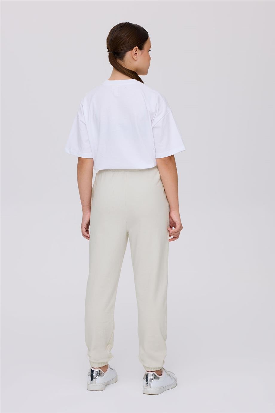 Tyess Kız Çocuk Bej Eşofman AltıTyess Kız Çocuk Bej Eşofman Altı