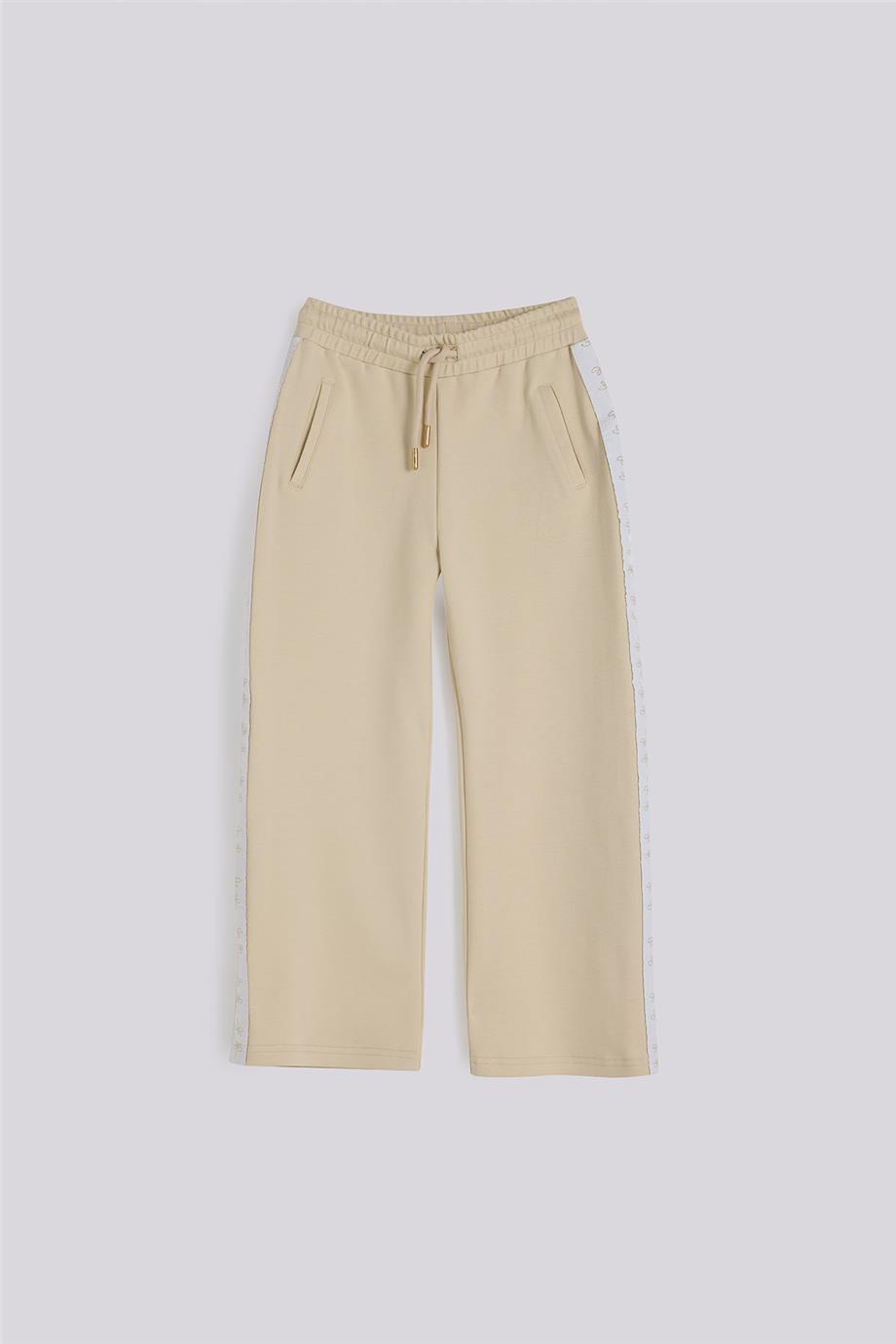 Tyess Kız Çocuk Bej Eşofman AltıTyess Kız Çocuk Bej Eşofman Altı