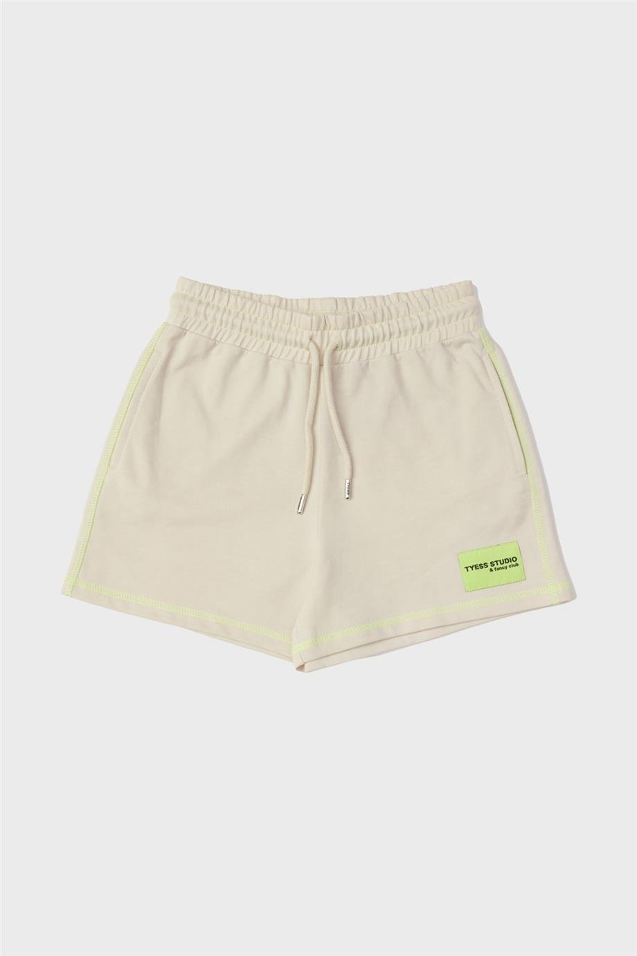 Tyess Kız Çocuk Bej Şort