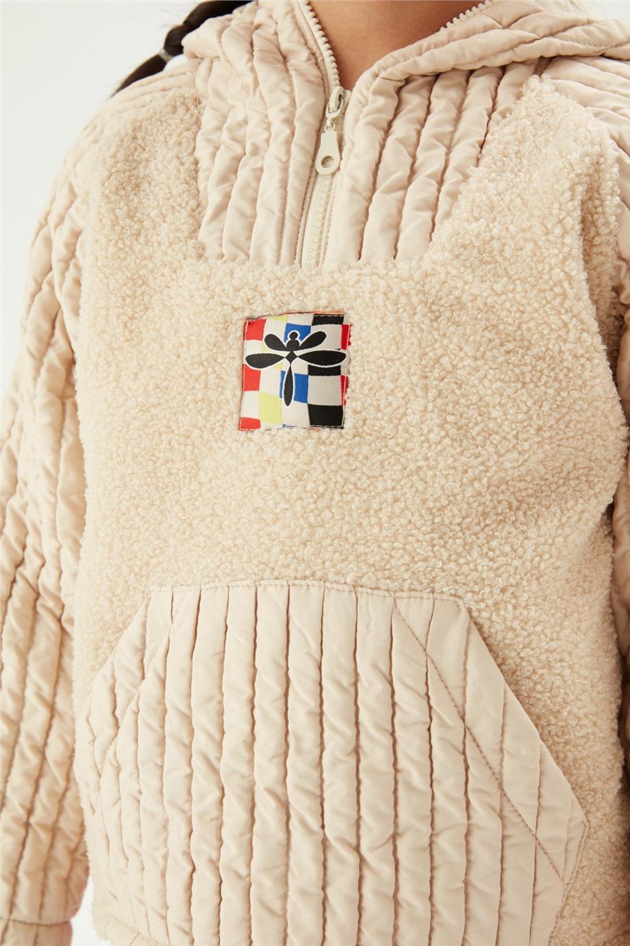 Tyess Kız Çocuk Bej Sweatshirt