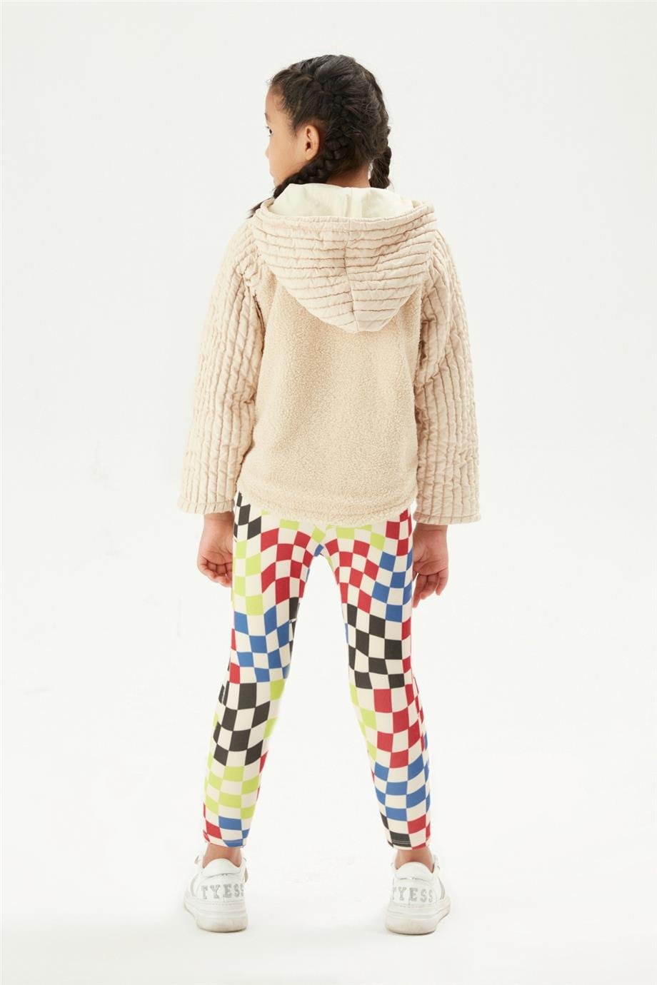 Tyess Kız Çocuk Bej Sweatshirt