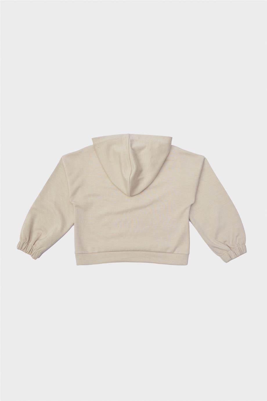 Tyess Kız Çocuk Bej Sweatshirt