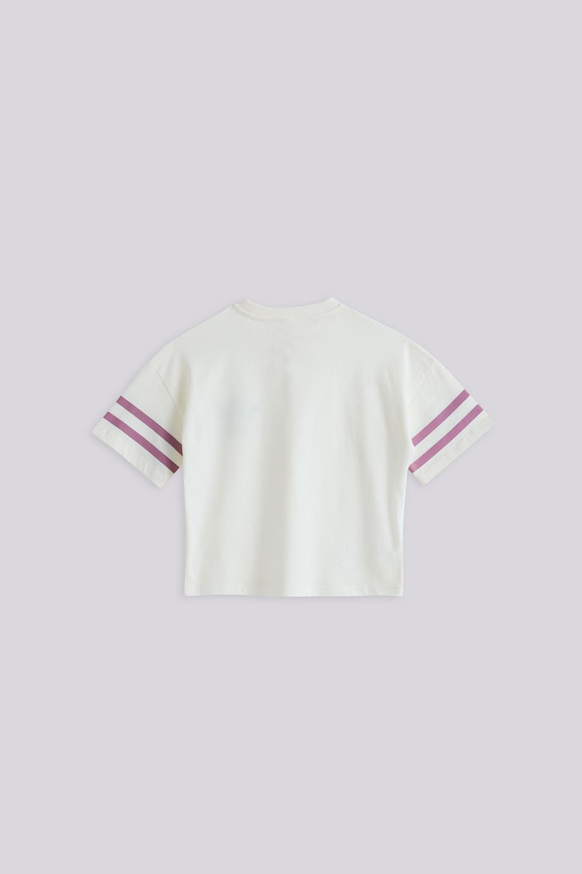 Tyess Kız Çocuk Bej TshirtTyess Kız Çocuk Bej Tshirt