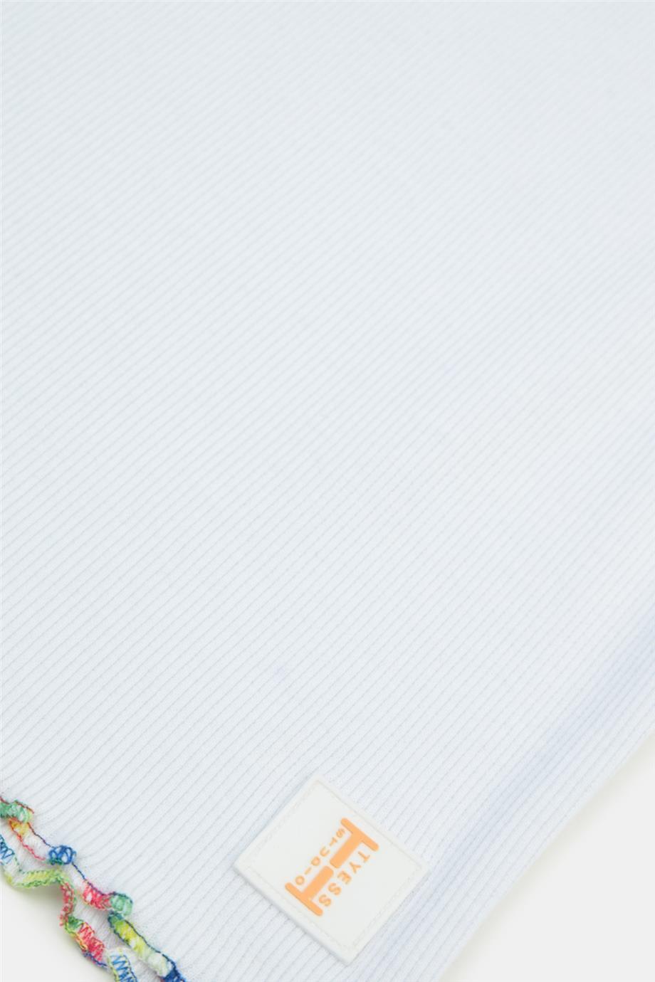 Tyess Kız Çocuk Beyaz Atlet