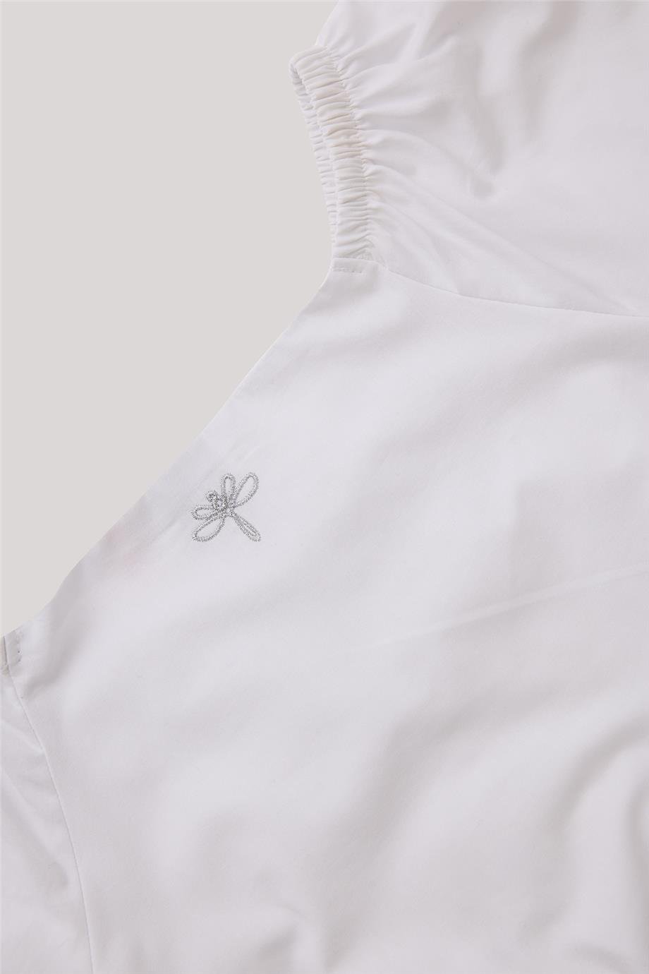 Tyess Kız Çocuk Beyaz Bluz