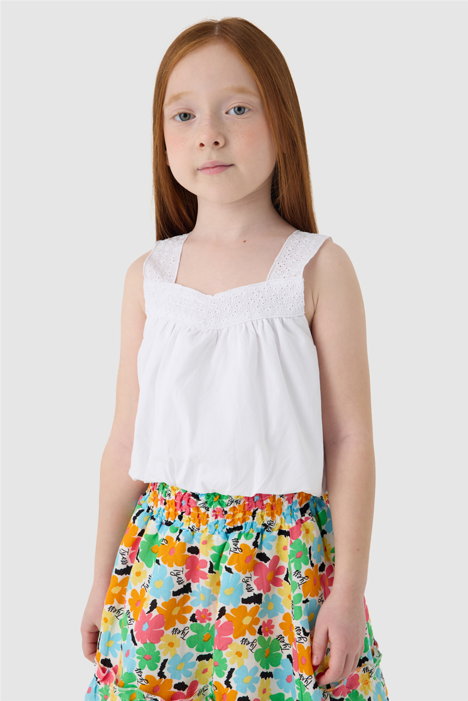 Tyess Girl White BlouseTyess Girl White Blouse