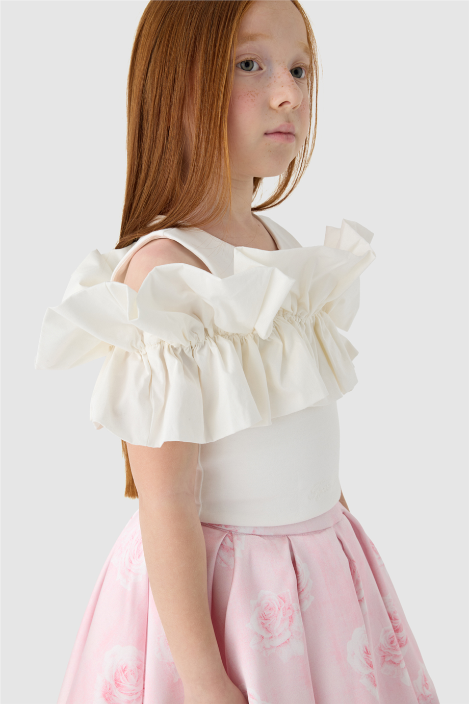 Tyess Girl White BlouseTyess Girl White Blouse