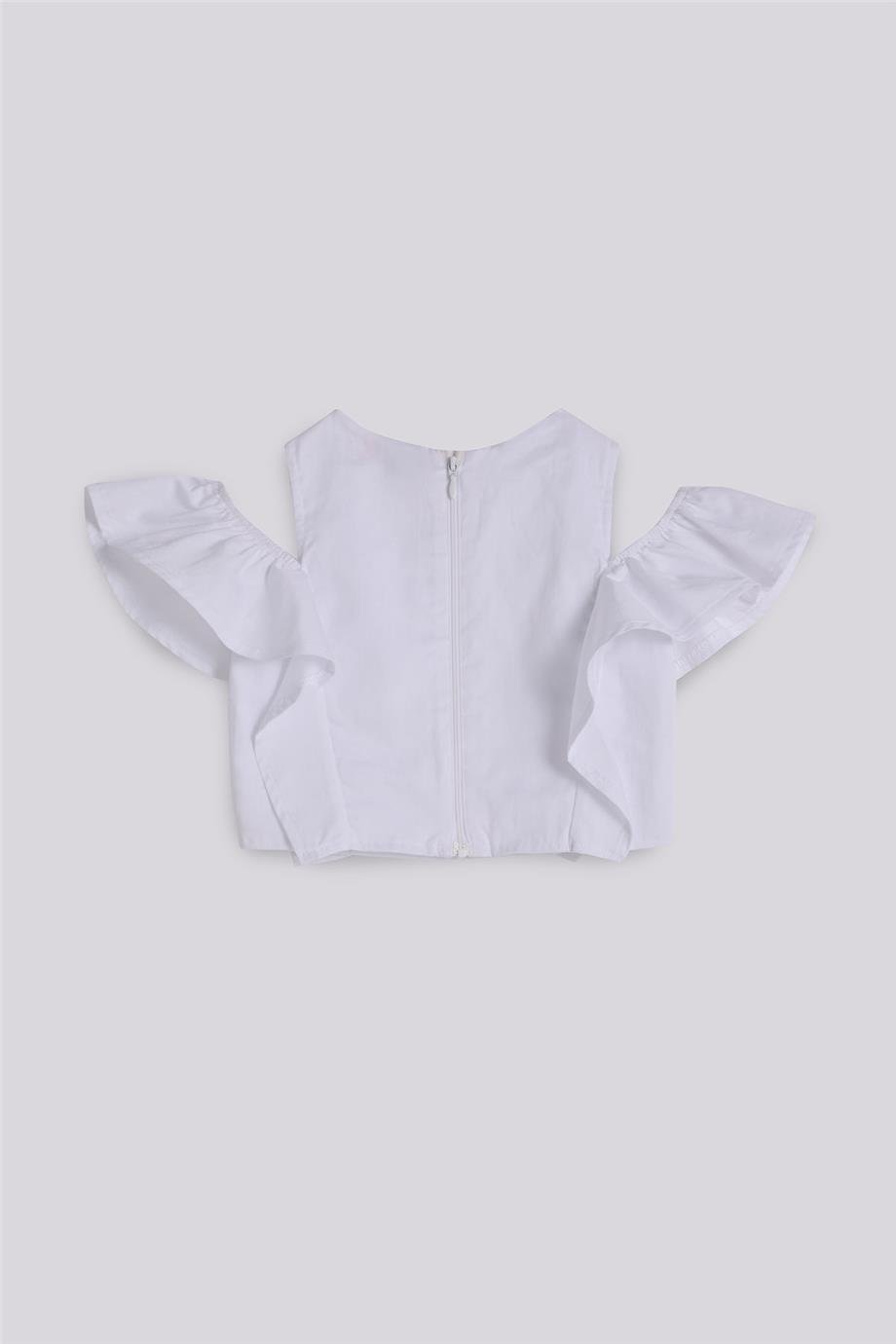 Tyess Kız Çocuk Beyaz BluzTyess Kız Çocuk Beyaz Bluz