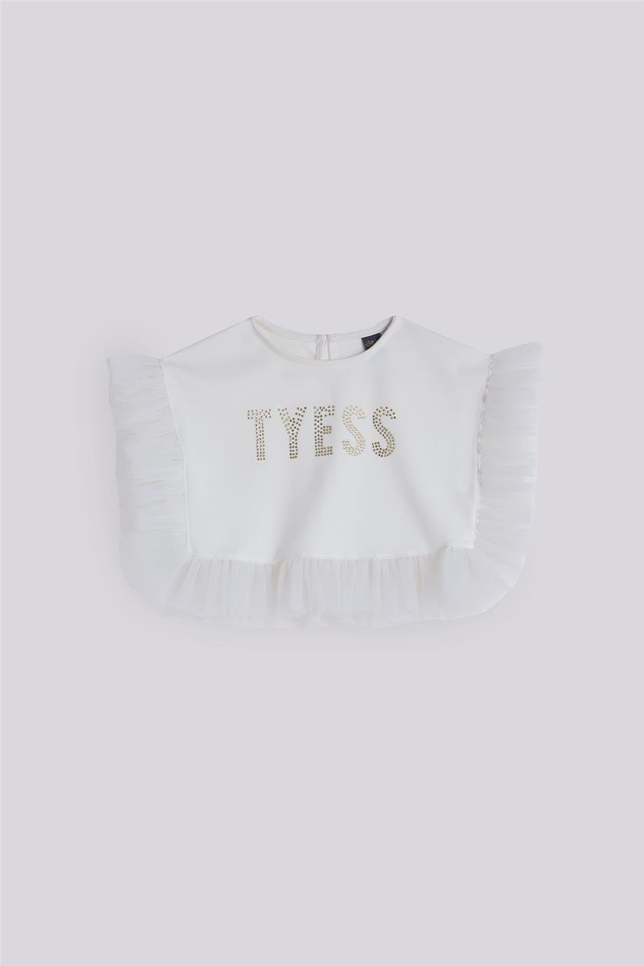 Tyess Girl White BlouseTyess Girl White Blouse