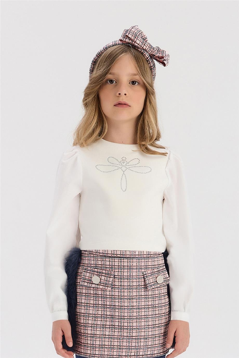 Tyess Girl White BlouseTyess Girl White Blouse