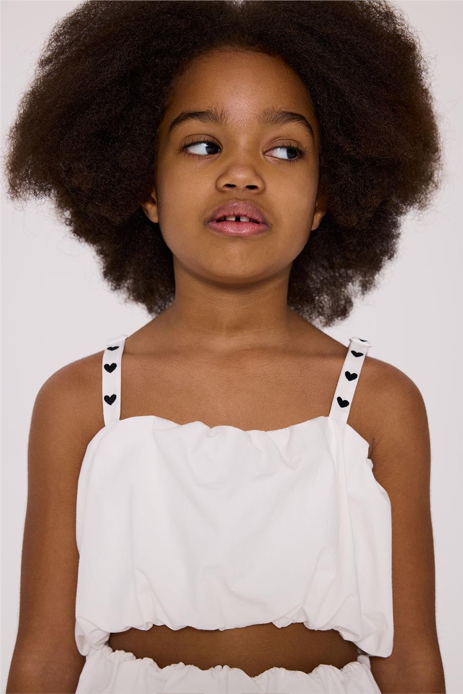 Tyess Girl White BlouseTyess Girl White Blouse