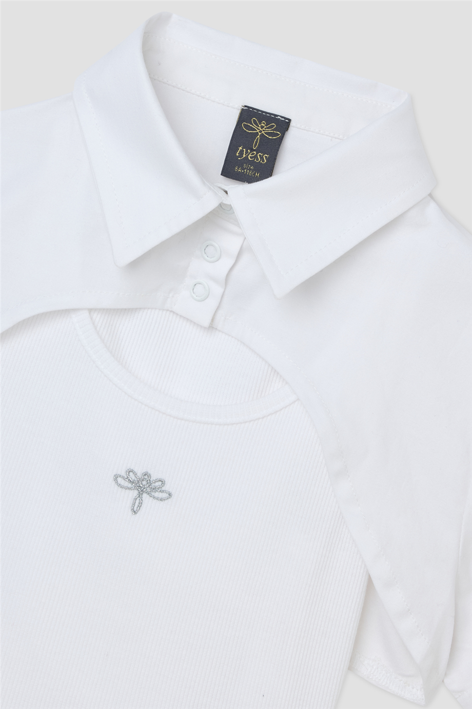 Tyess Girl White BlouseTyess Girl White Blouse