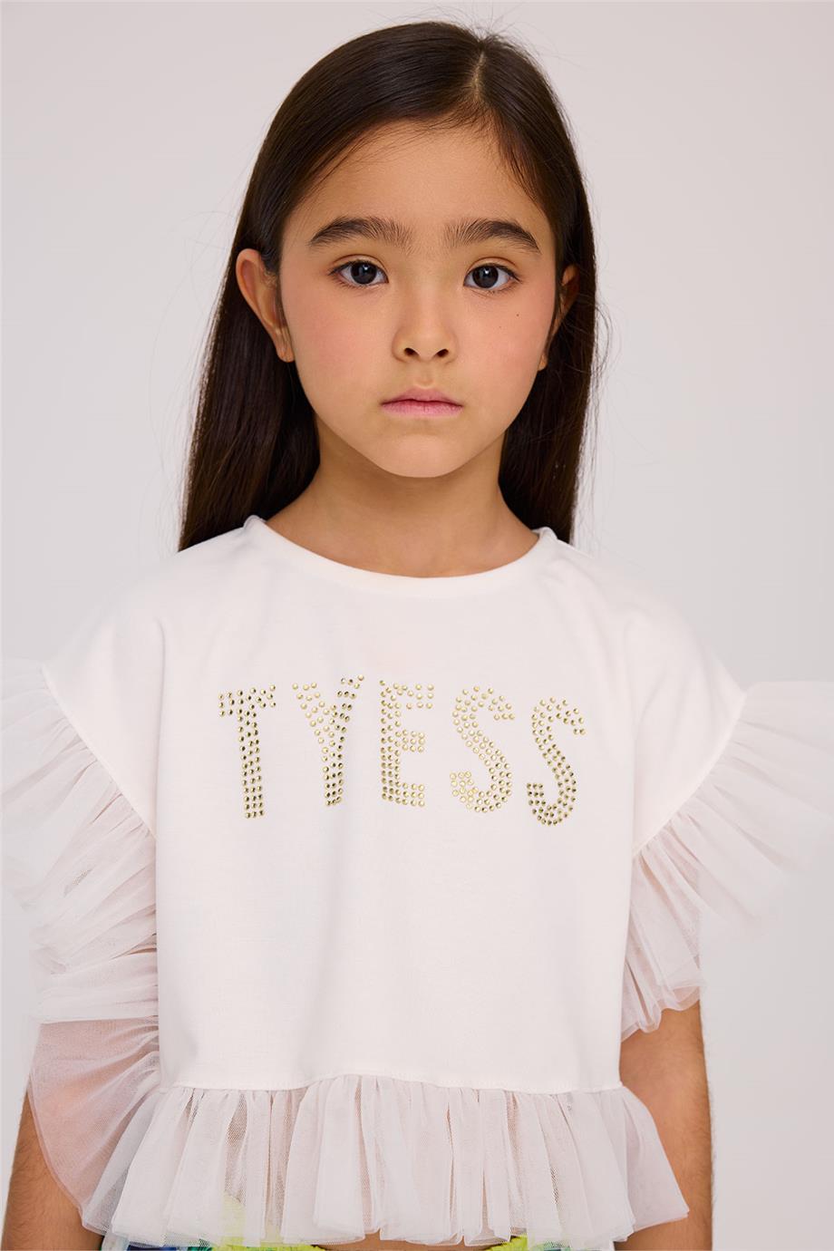 Tyess Girl White BlouseTyess Girl White Blouse