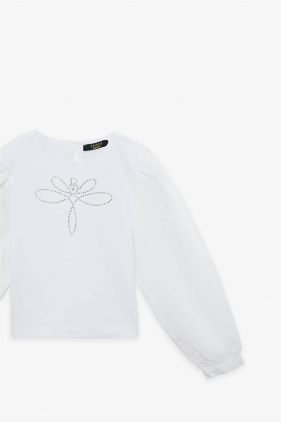 Tyess Girl White BlouseTyess Girl White Blouse