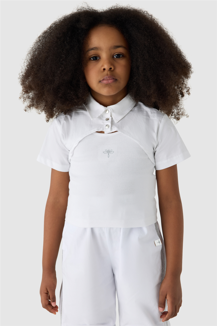 Tyess Girl White BlouseTyess Girl White Blouse