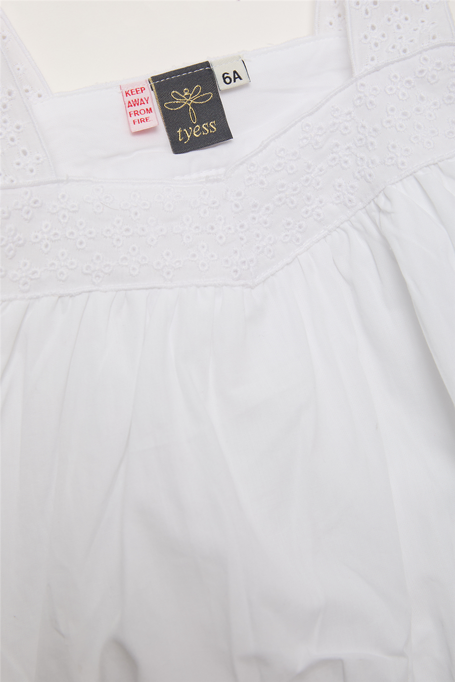 Tyess Girl White BlouseTyess Girl White Blouse