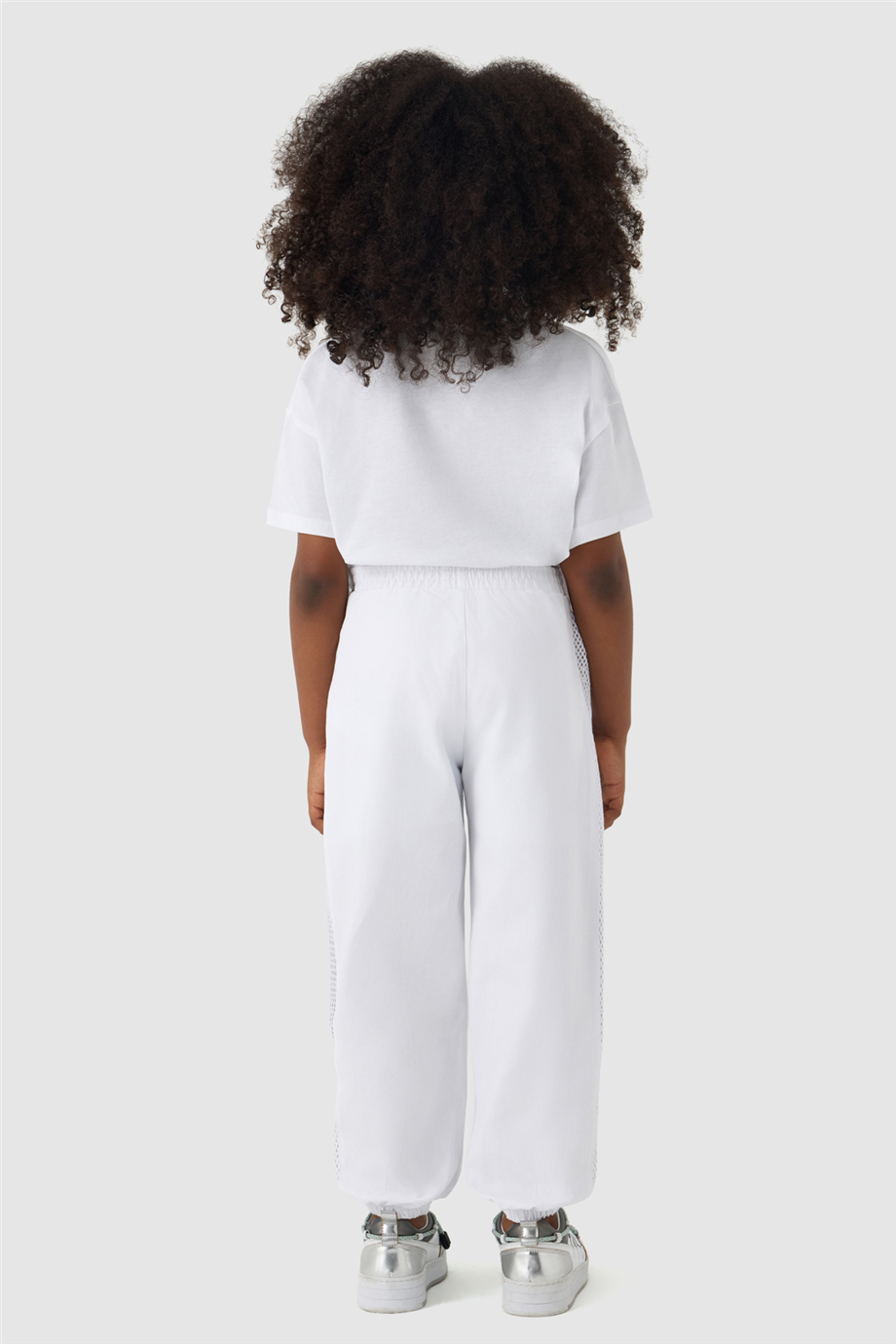 Tyess Girl White Tracksuit BottomTyess Girl White Tracksuit Bottom