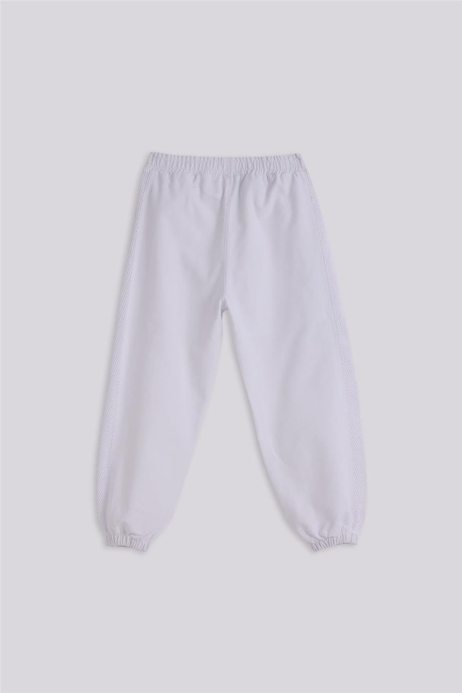 Tyess Kız Çocuk Beyaz Eşofman AltıTyess Kız Çocuk Beyaz Eşofman Altı