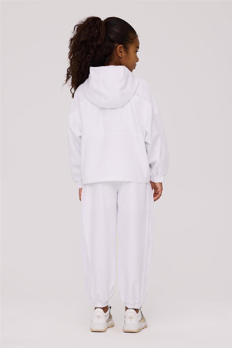 Tyess Girl White Tracksuit TopTyess Girl White Tracksuit Top