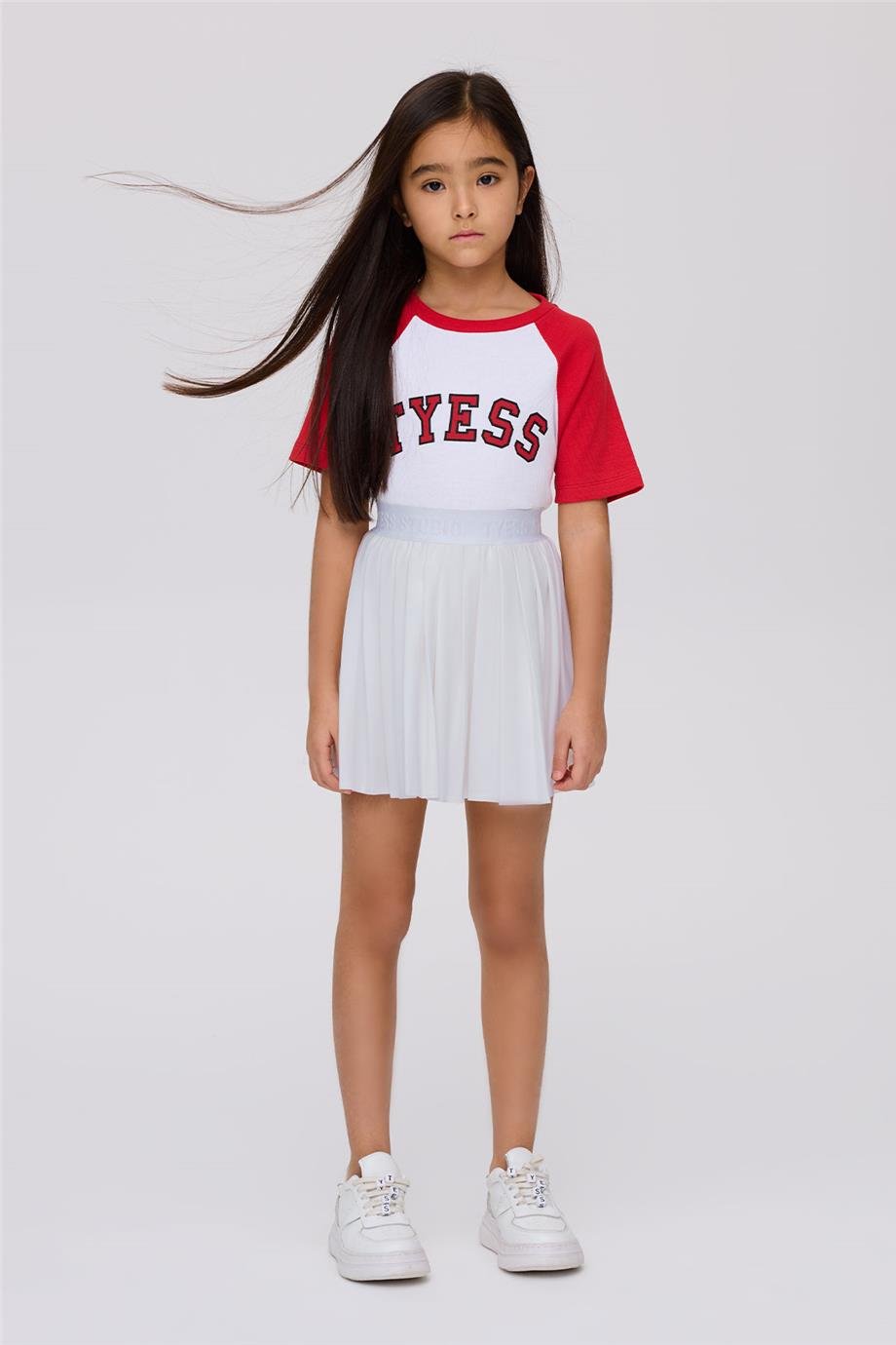 Tyess Kız Çocuk Beyaz EtekTyess Kız Çocuk Beyaz Etek