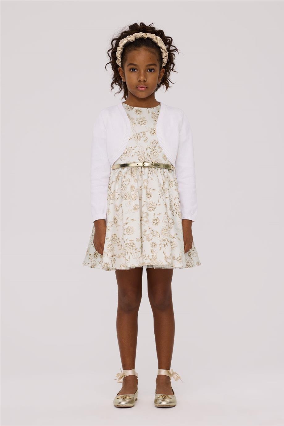 Tyess Girl White CardiganTyess Girl White Cardigan