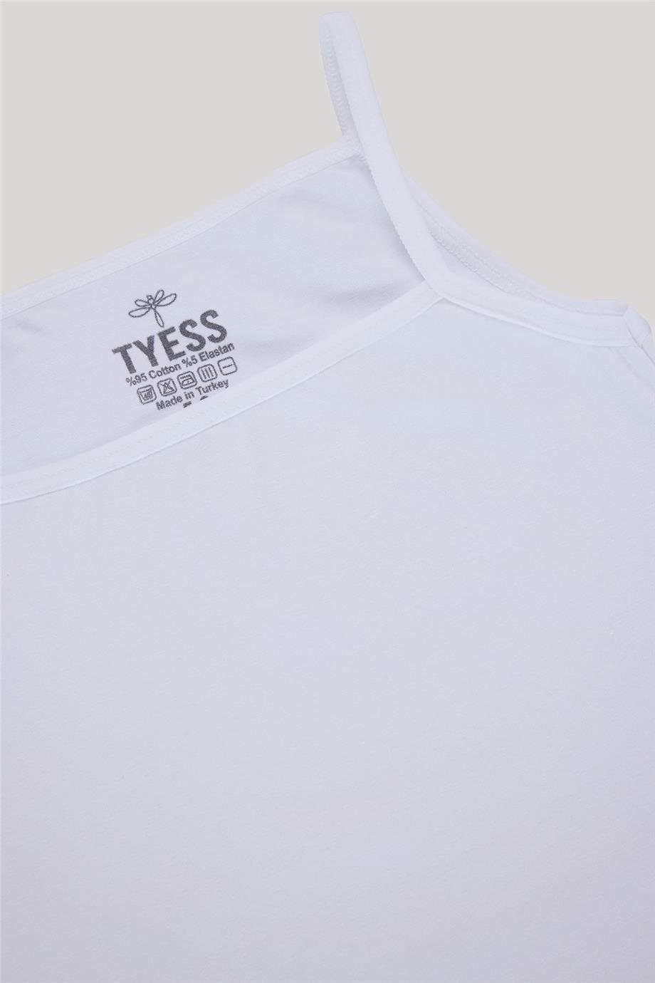 Tyess Kız Çocuk Beyaz İç Çamaşır