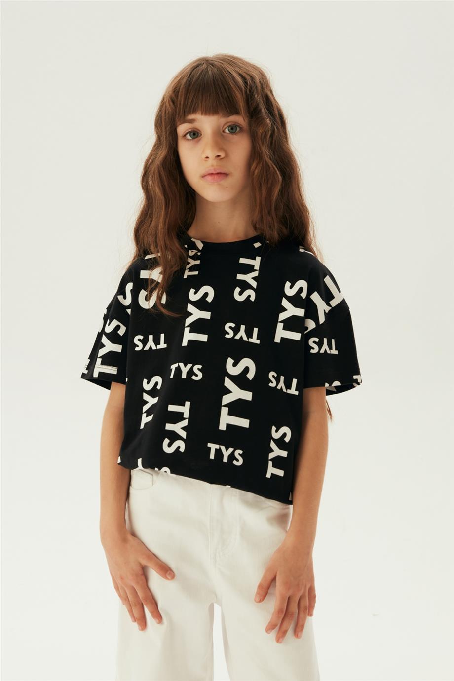 Tyess Kız Çocuk Beyaz Pantolon