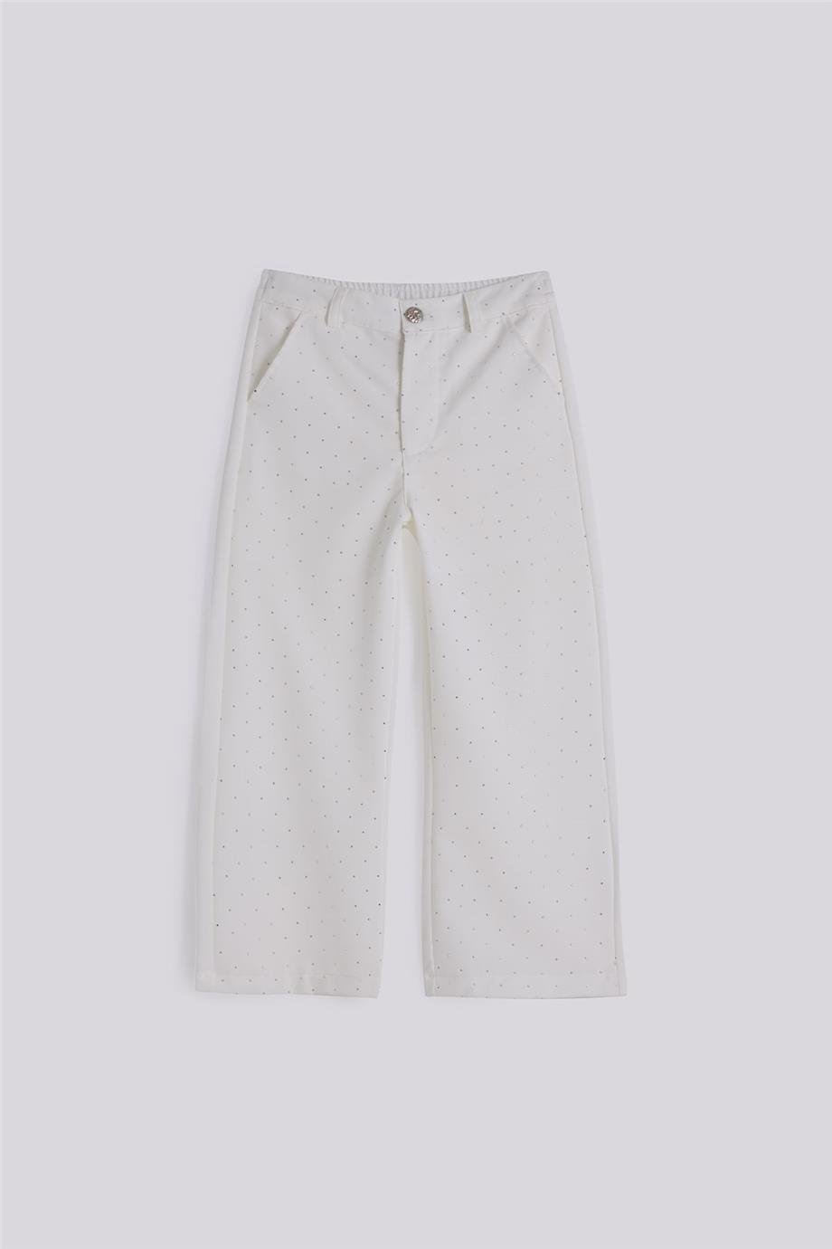 Tyess Girl White TrousersTyess Girl White Trousers