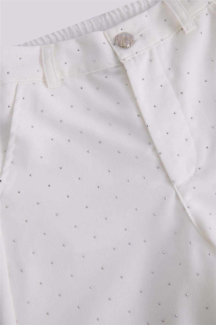 Tyess Girl White TrousersTyess Girl White Trousers