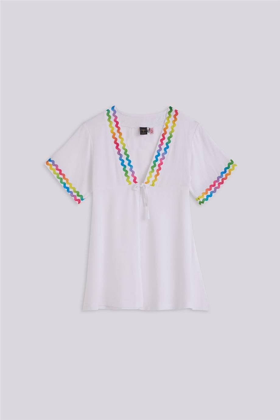 Tyess Girl White Pareo Tyess Girl White Pareo 