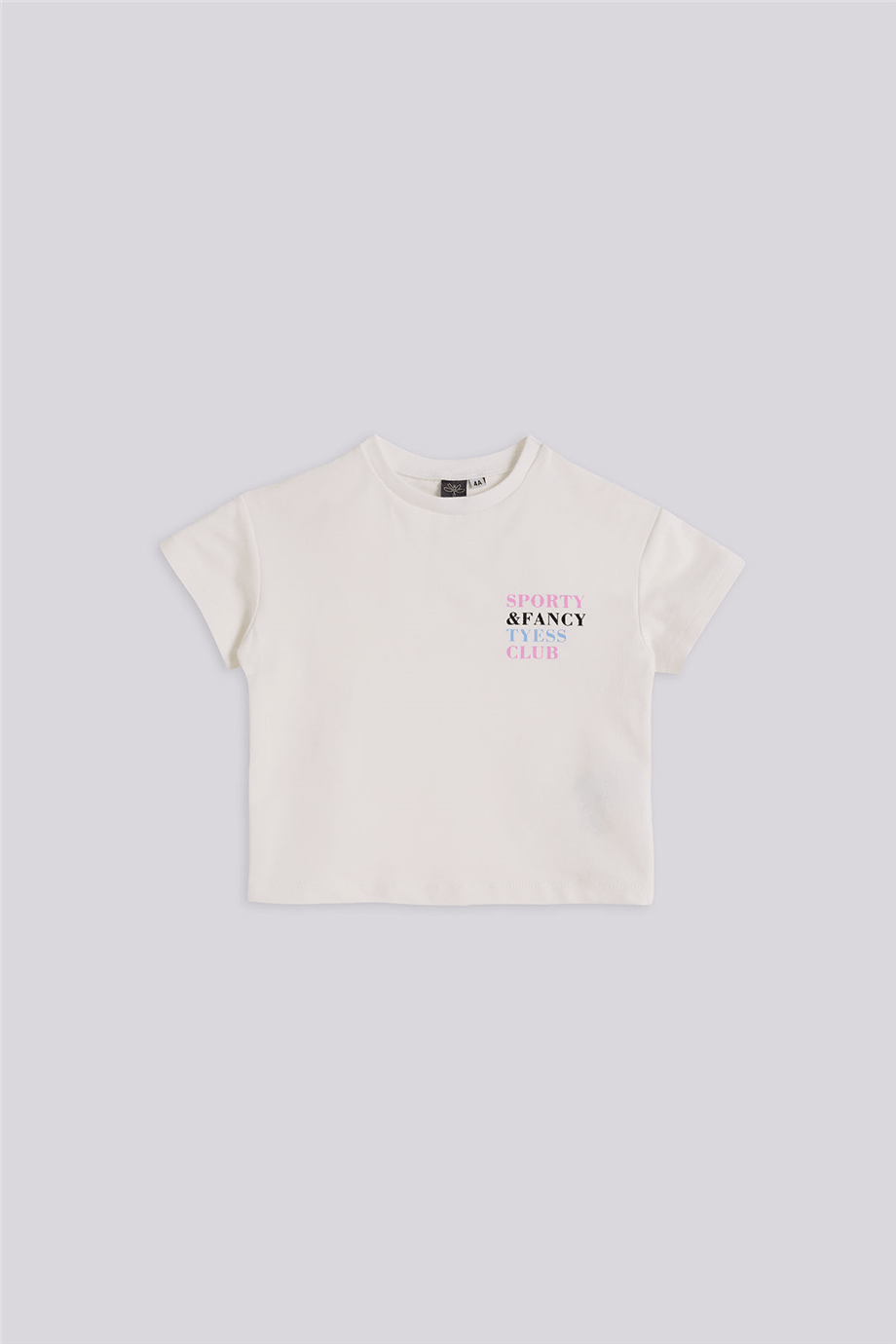 Tyess Girl White T-ShirtTyess Girl White T-Shirt