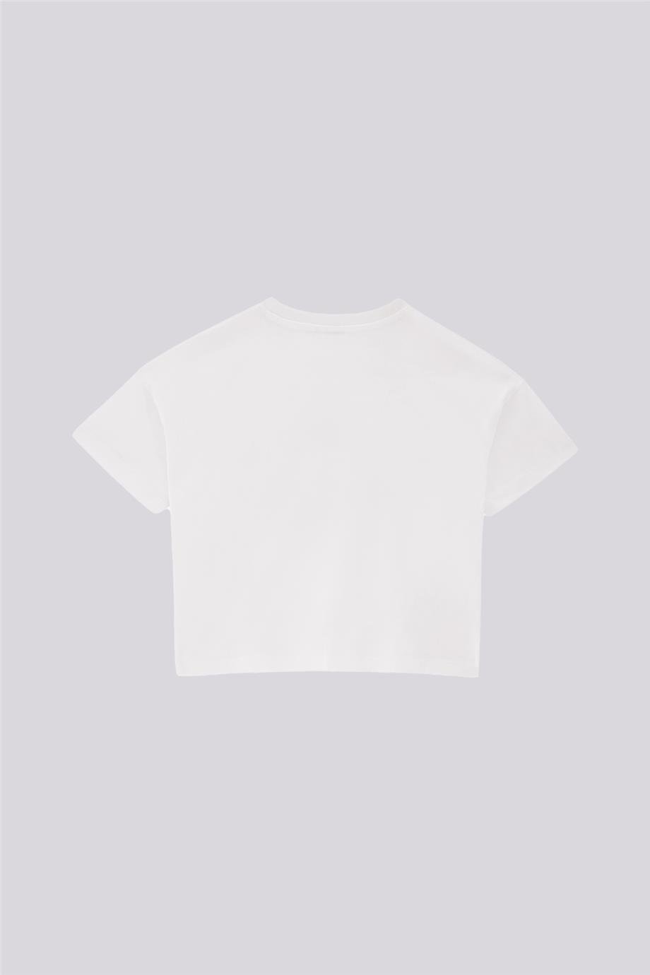 Tyess Kız Çocuk Beyaz TişörtTyess Kız Çocuk Beyaz Tişört