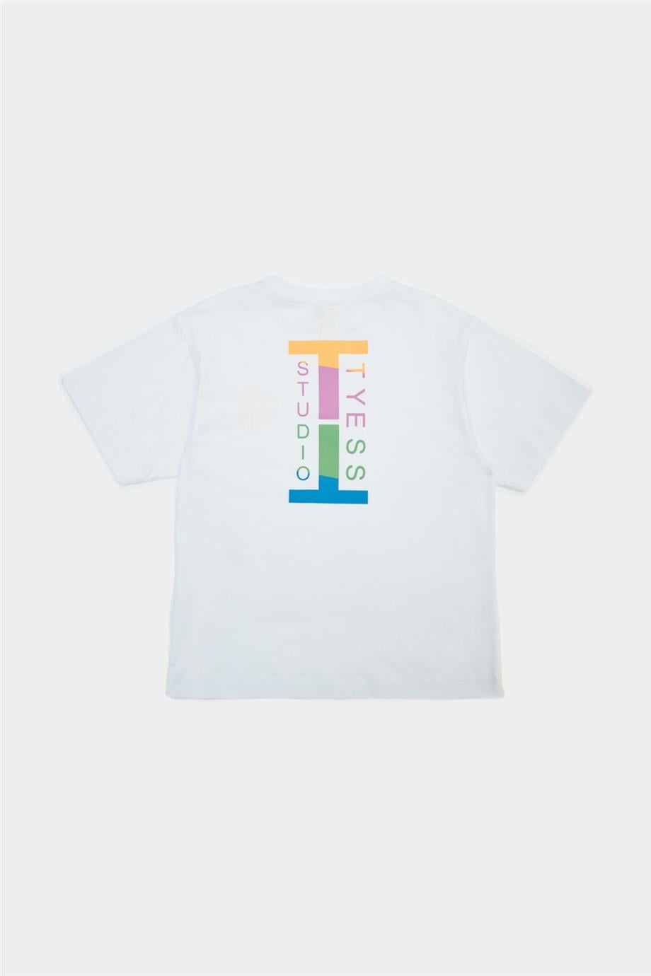 Tyess Kız Çocuk Beyaz Tshirt