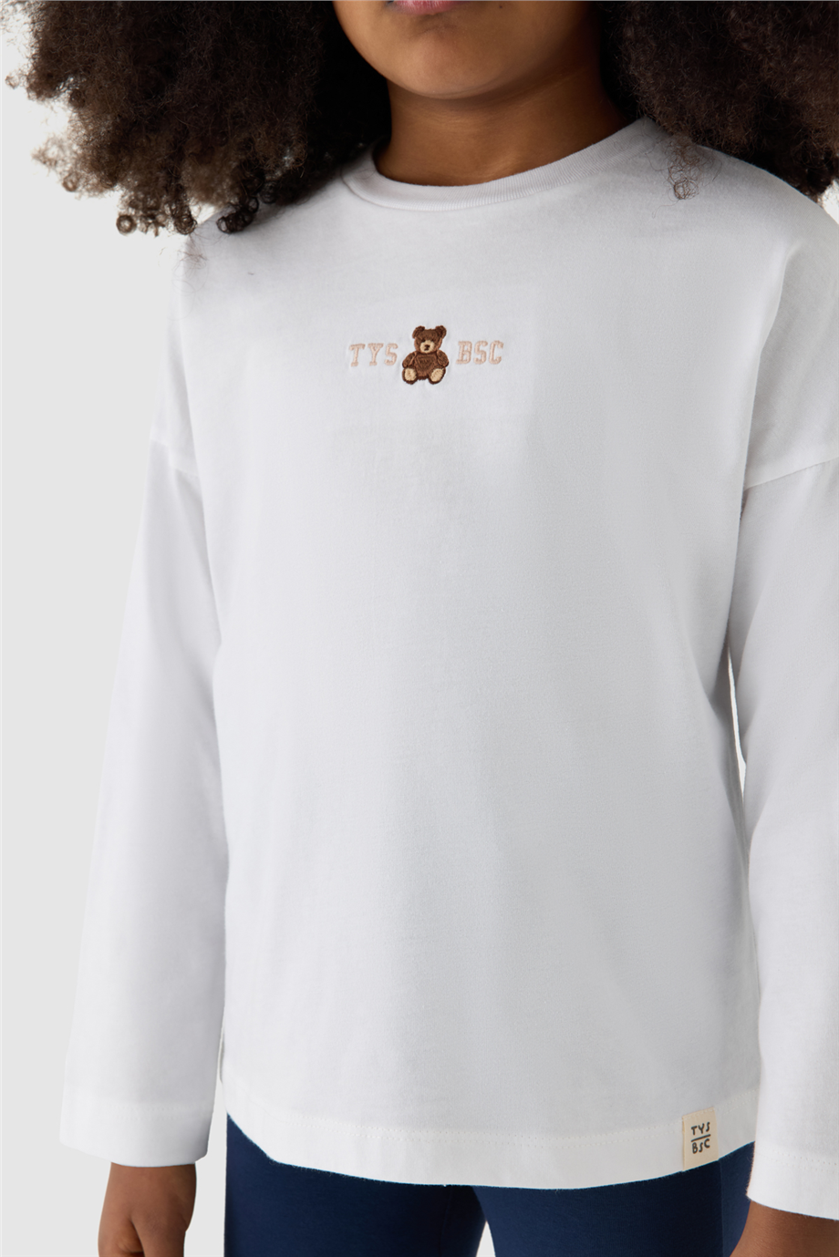 Tyess Kız Çocuk Beyaz TshirtTyess Kız Çocuk Beyaz Tshirt