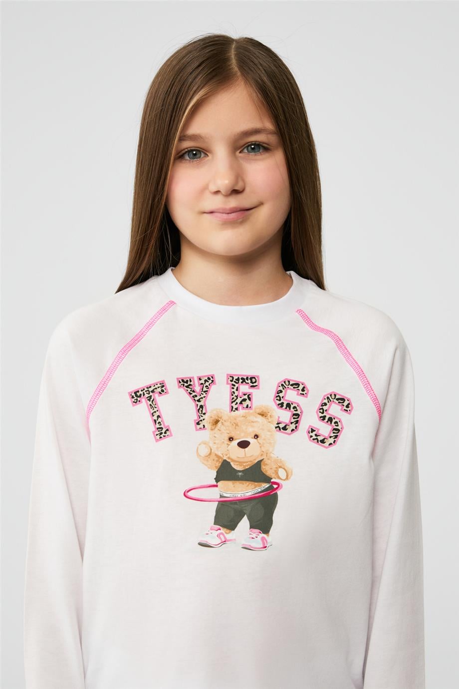 Tyess Girl White TshirtTyess Girl White Tshirt