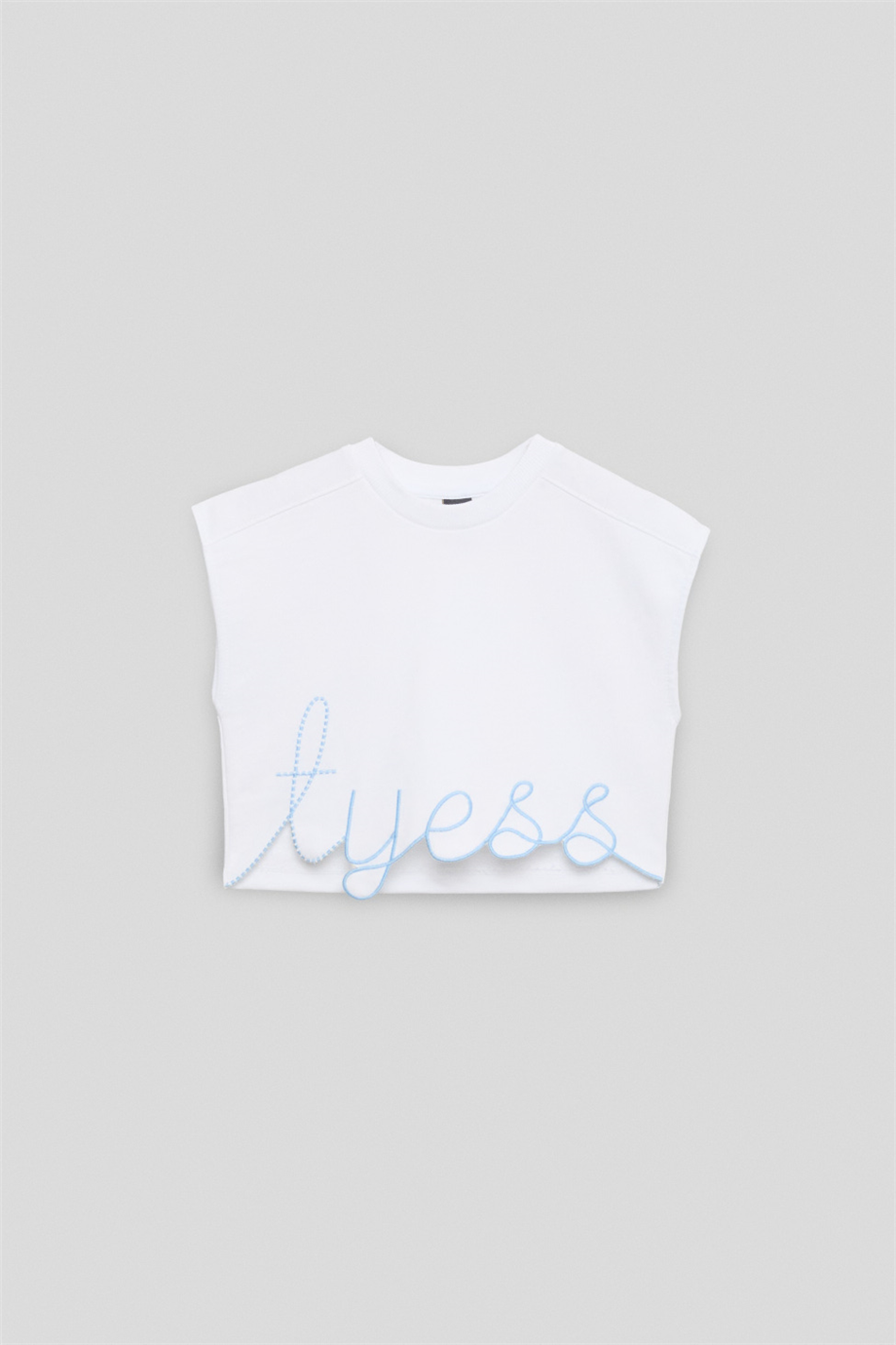 Tyess Kız Çocuk Beyaz TshirtTyess Kız Çocuk Beyaz Tshirt